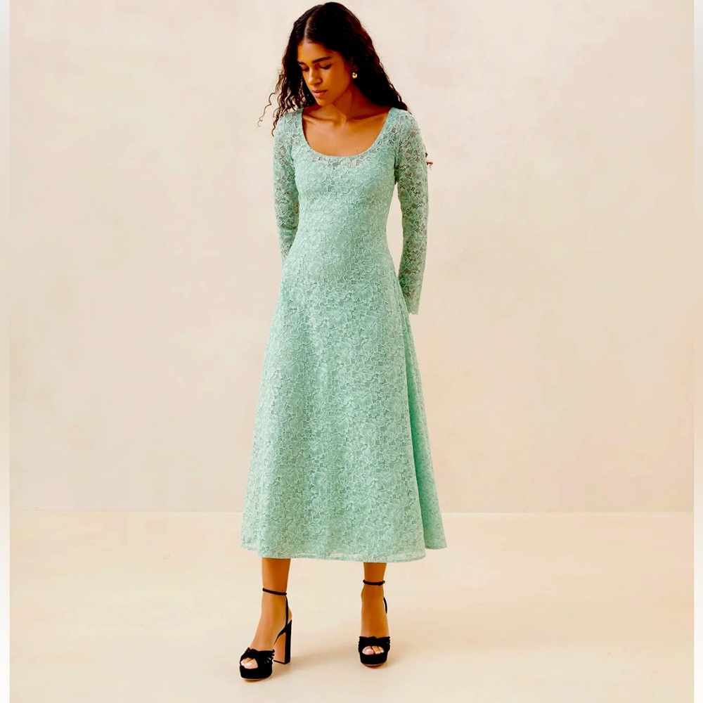 Never worn mint green Loeffler Randall dress.